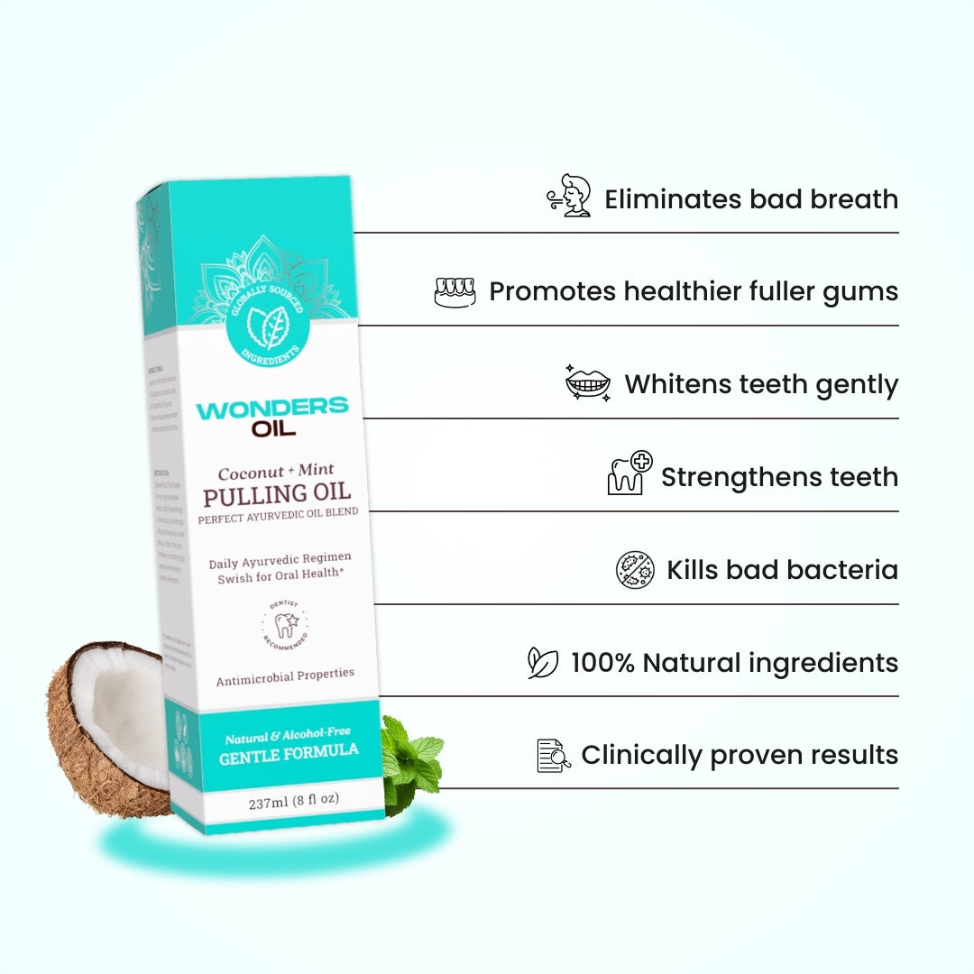 Wonders Oil - Oil Pulling Natural Mouthwash