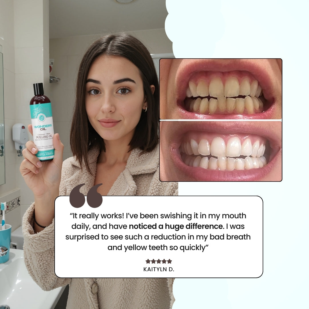 Wonders Oil - Oil Pulling Natural Mouthwash