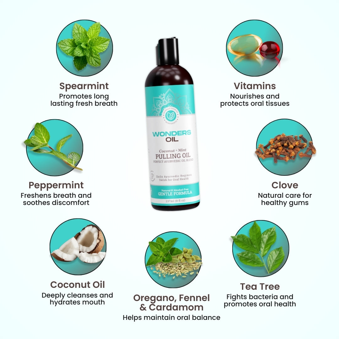 Wonders Oil - Oil Pulling Natural Mouthwash