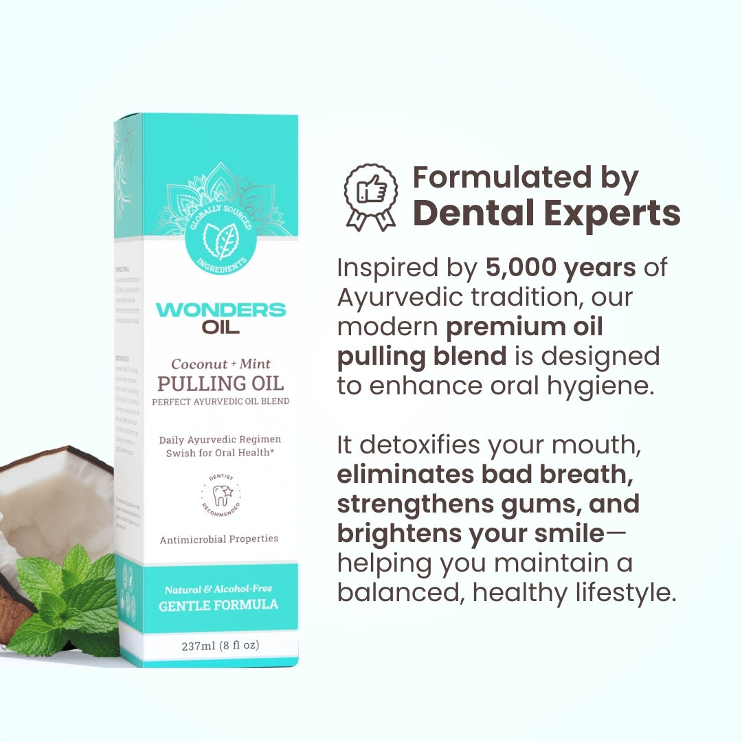 Wonders Oil - Oil Pulling Natural Mouthwash